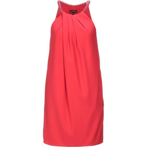 EMPORIO ARMANI - vestito corto - rosso