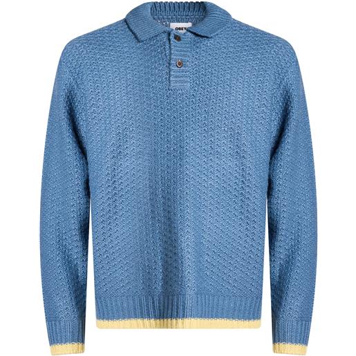 OBEY - pullover - celeste