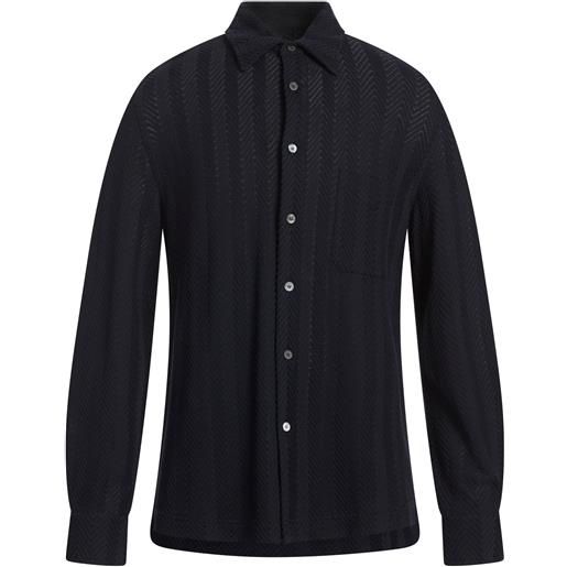 MISSONI - camicia regular fit - blu notte