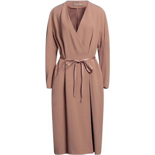 AGNONA - vestito midi - nocciola