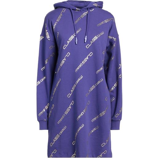 CAVALLI CLASS - vestito corto - viola