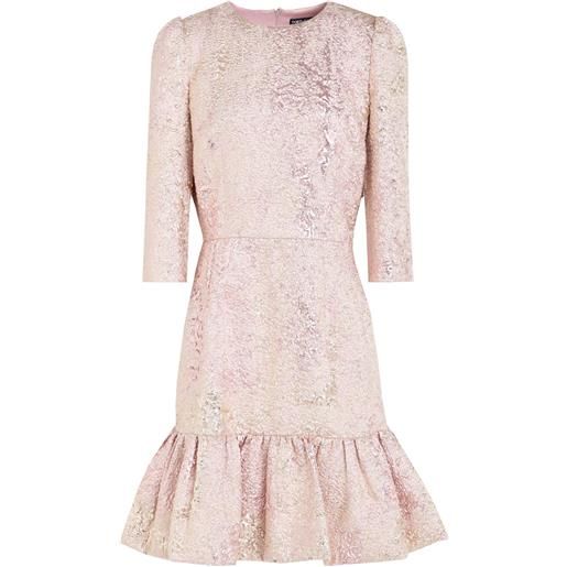 DOLCE&GABBANA - vestito corto - rosa