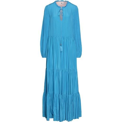 TWINSET - vestito lungo - azzurro