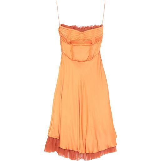 MOSCHINO - vestito estivo - albicocca