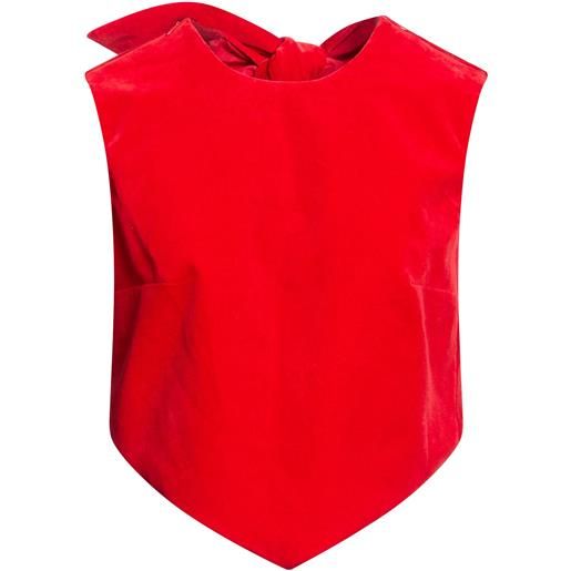 PATOU - top - rosso