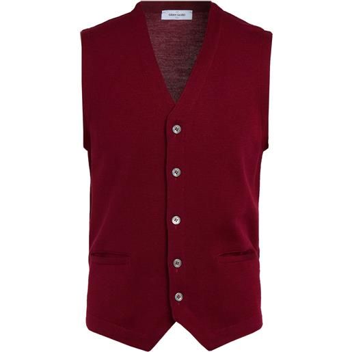 GRAN SASSO - cardigan - mattone