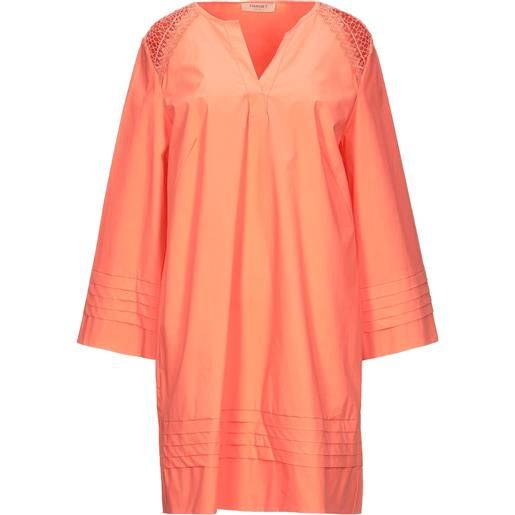 TWINSET - vestito corto - salmone