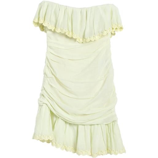 ISABEL MARANT - vestito corto - giallo pastello