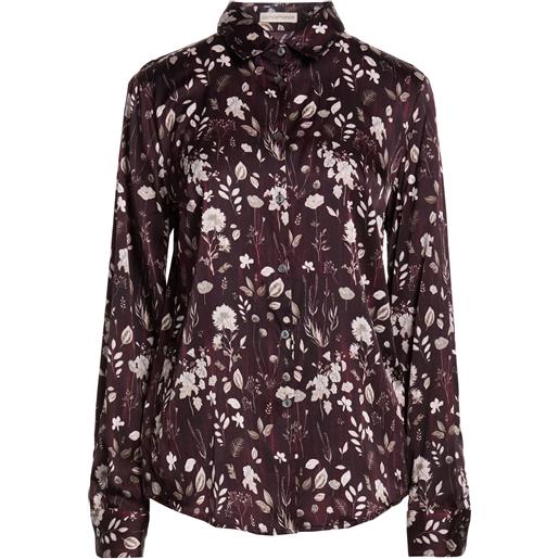 CAMICETTASNOB - camicie e bluse fantasia - bordeaux