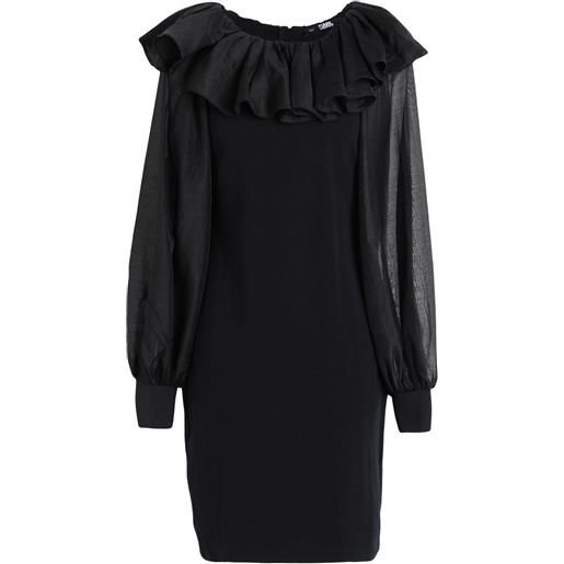 KARL LAGERFELD - vestito corto - nero