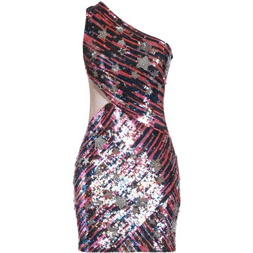 ELISABETTA FRANCHI - vestito corto - magenta