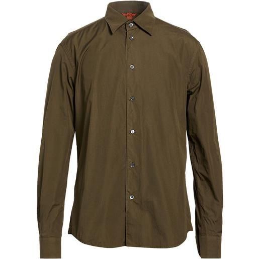 BARENA - camicia regular fit - verde militare