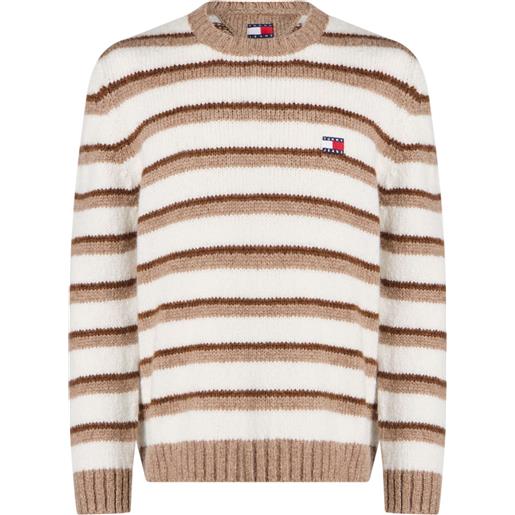 TOMMY JEANS - pullover - beige