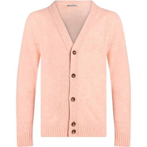 RODA - cardigan - salmone