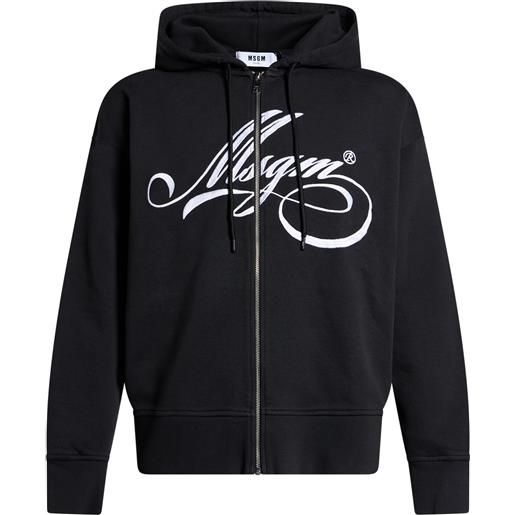 MSGM - felpa - nero