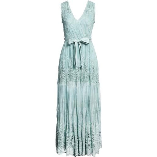 GUESS - vestito lungo - verde salvia