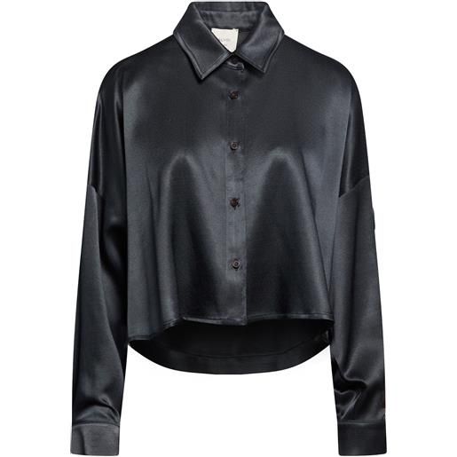 ALYSI - camicie e bluse tinta unita - antracite