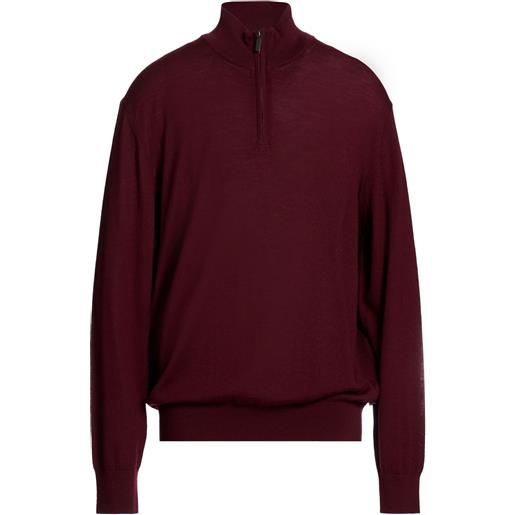 DIGEL - maglia con zip - bordeaux