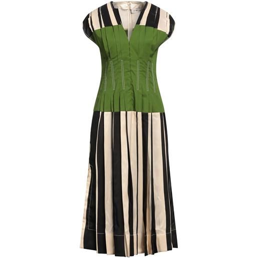 TORY BURCH - vestito in seta - verde