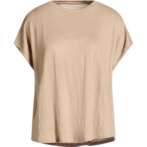 MAJESTIC FILATURES - basic t-shirt - sabbia