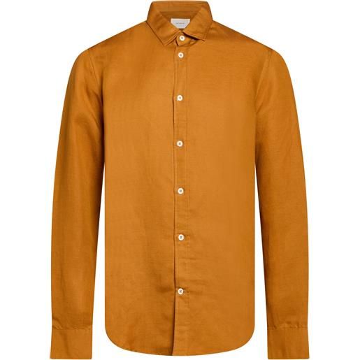 EDITIONS 102 - camicia regular fit - giallo ocra