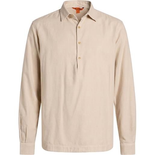 BARENA - camicia regular fit - beige
