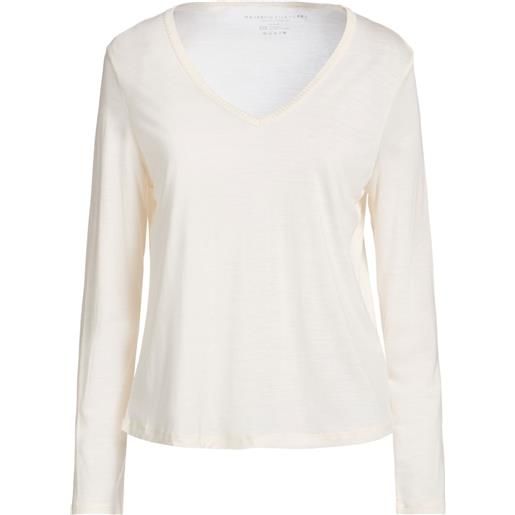 MAJESTIC FILATURES - basic t-shirt - avorio