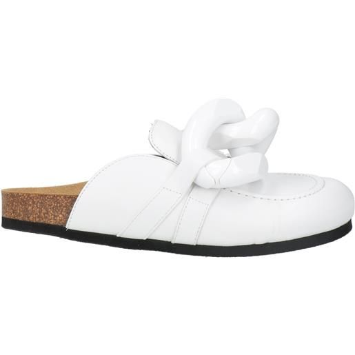 JW ANDERSON - mule e zoccoli - bianco