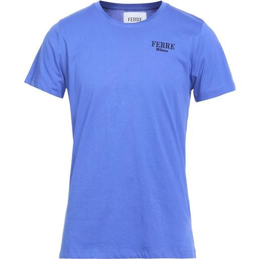 FERRE' - t-shirt - blu