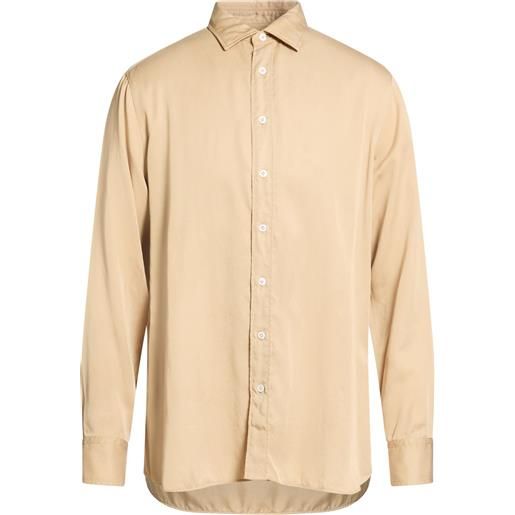 LARDINI - camicia regular fit - sabbia