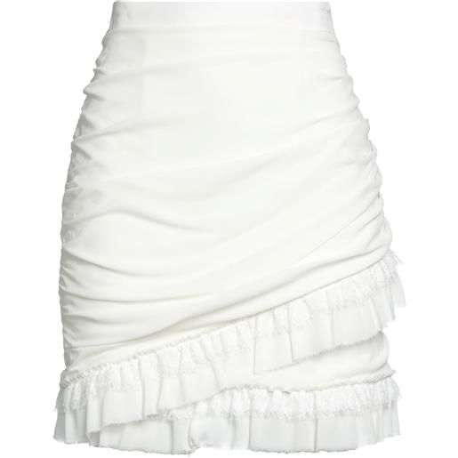 BALMAIN - minigonna - avorio