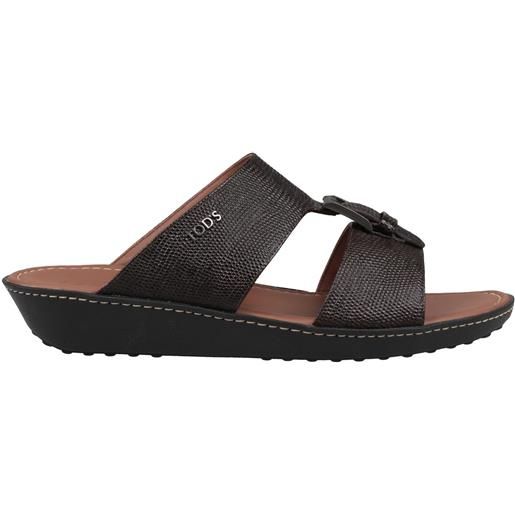 TOD'S - sandali - testa di moro
