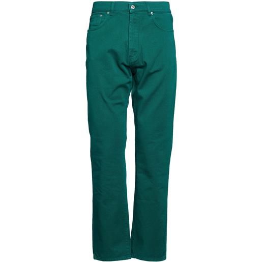 GRIFONI - pantaloni jeans - verde smeraldo