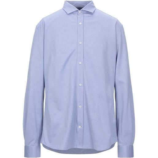 BRUNELLO CUCINELLI - camicia tinta unita - celeste