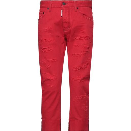 DSQUARED2 - jeans skinny - rosso