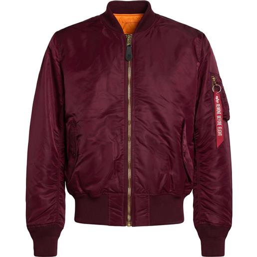 ALPHA INDUSTRIES - bomber - porpora