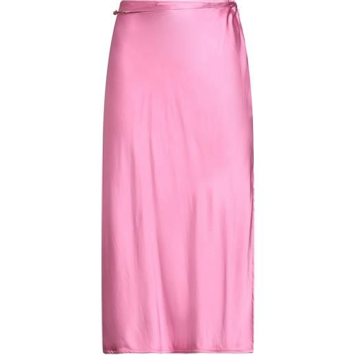JACQUEMUS - gonna midi - fucsia