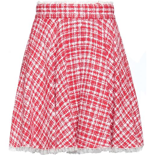 DOLCE&GABBANA - minigonna - rosso
