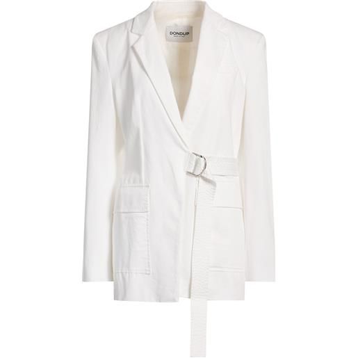 DONDUP - blazer - bianco