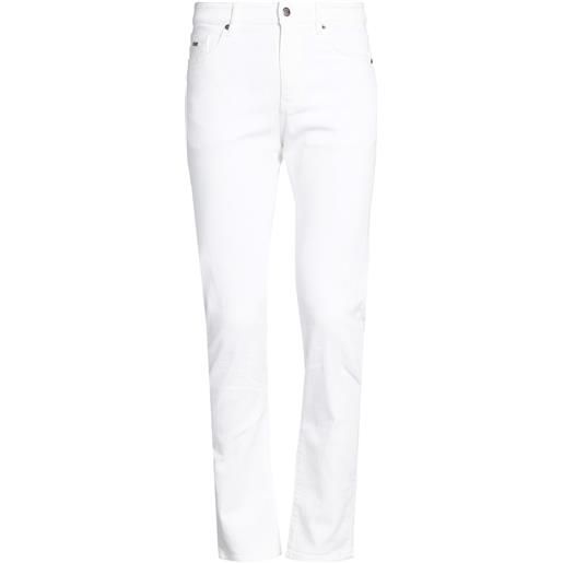 BOSS - jeans straight - bianco
