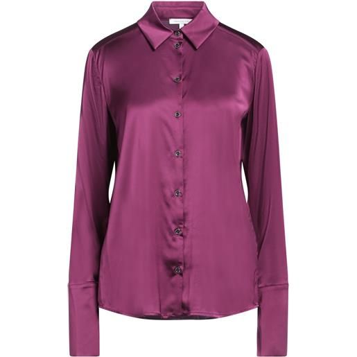 PATRIZIA PEPE - camicie e bluse tinta unita - prugna