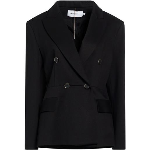 SIMONA CORSELLINI - blazer - nero