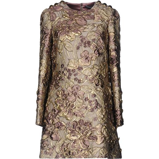 DOLCE&GABBANA - vestito corto - grigio chiaro