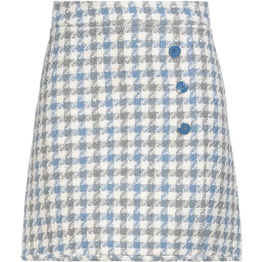 SANDRO - minigonna - azzurro