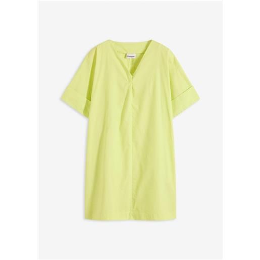 bonprix abito tunica in puro cotone biologico-giallo
