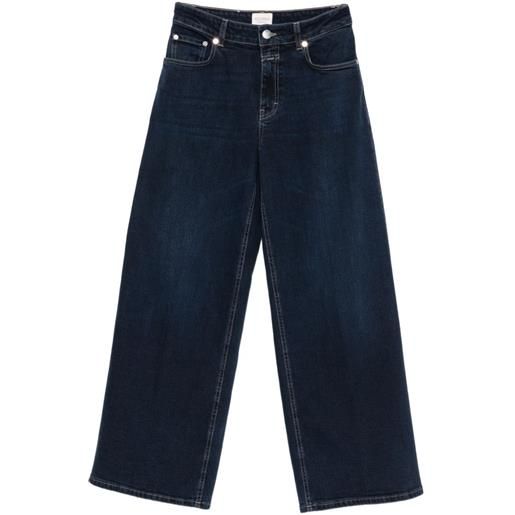 Closed jeans a gamba ampia jayla - blu