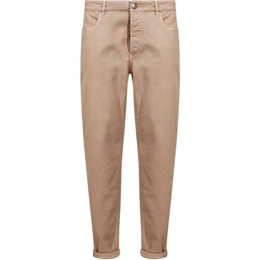 Brunello Cucinelli jeans dritti - toni neutri
