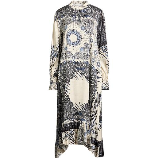 SHIRTAPORTER - vestito midi - blu