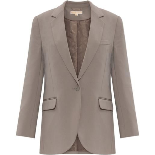 Michael Michael Kors blazer con bottone singolo - toni neutri