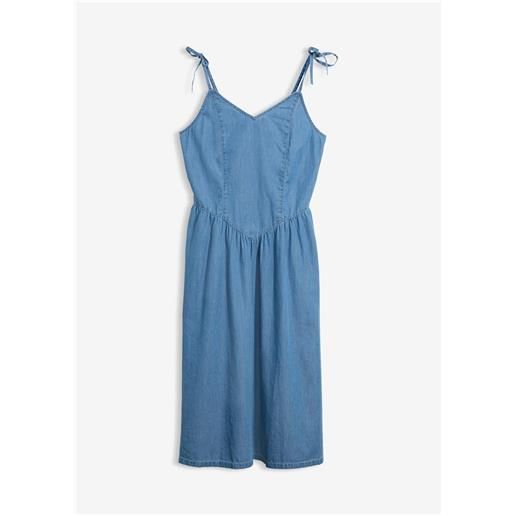 bonprix abito di jeans-blu